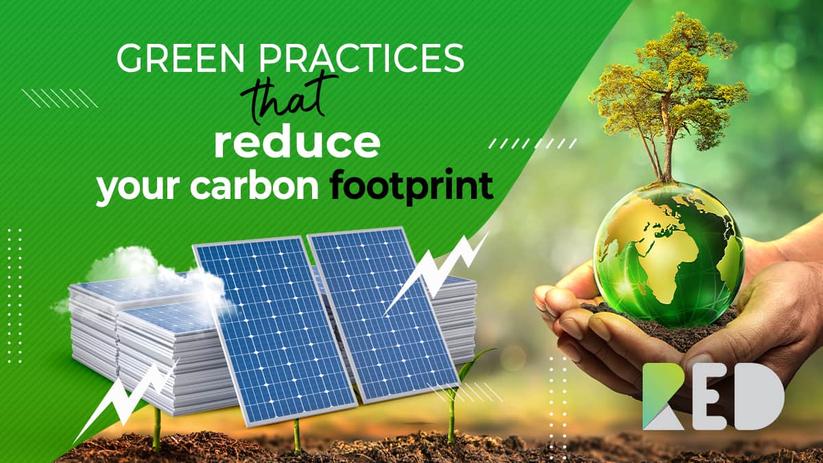 Green Practices that Reduce your Carbon Footprint - RED Platform